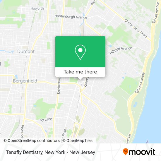 Mapa de Tenafly Dentistry