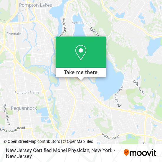 Mapa de New Jersey Certified Mohel Physician