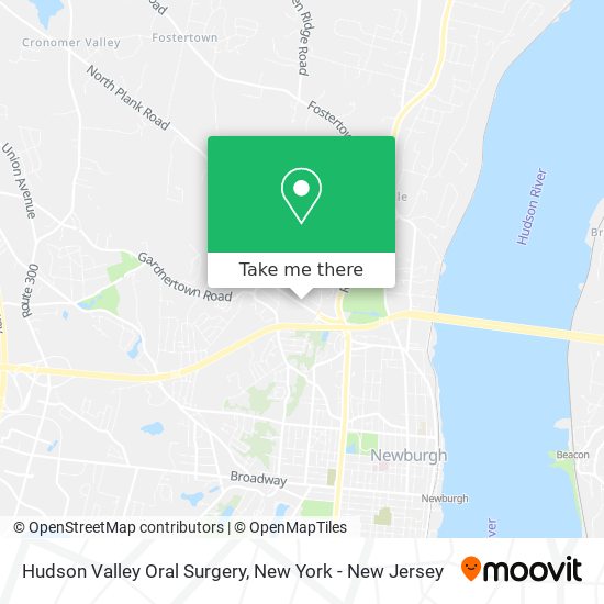 Hudson Valley Oral Surgery map