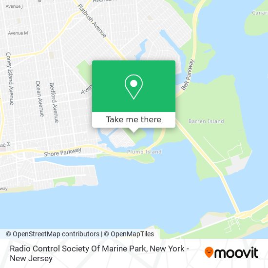 Radio Control Society Of Marine Park map