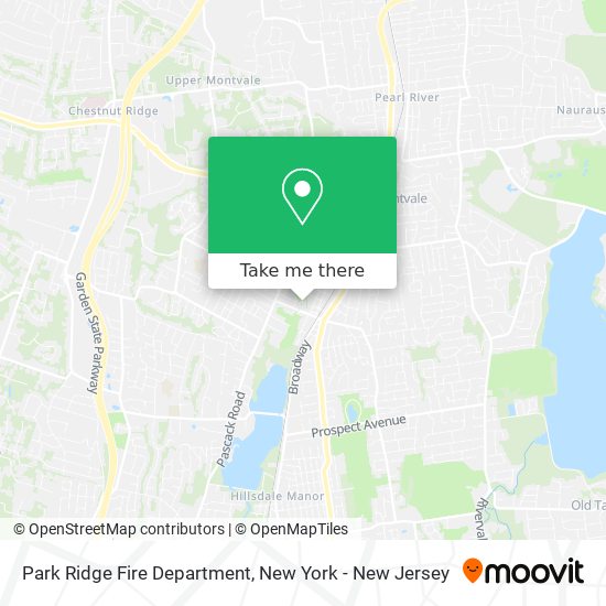 Mapa de Park Ridge Fire Department