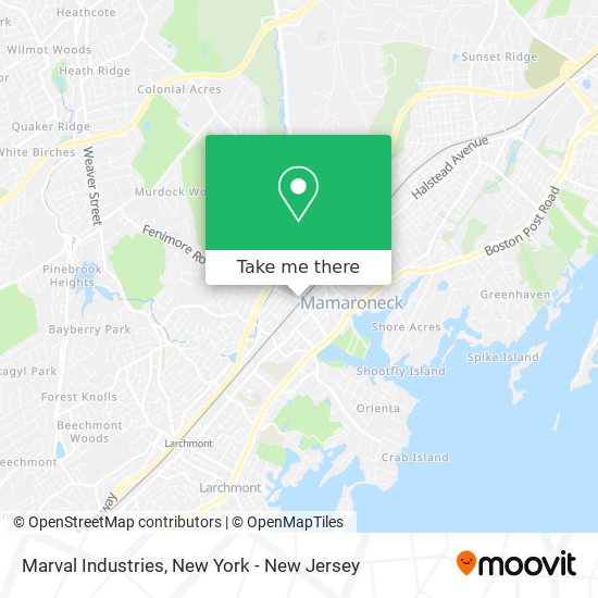 Marval Industries map