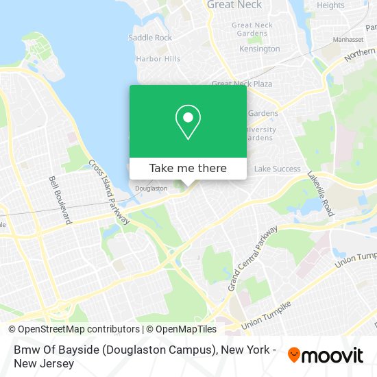 Bmw Of Bayside (Douglaston Campus) map