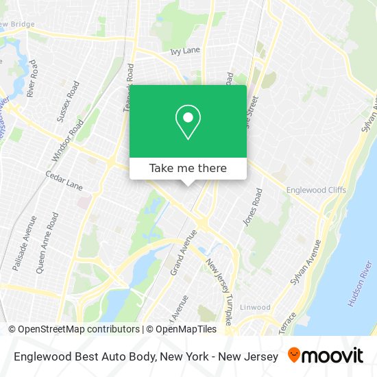 Englewood Best Auto Body map