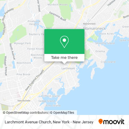 Mapa de Larchmont Avenue Church