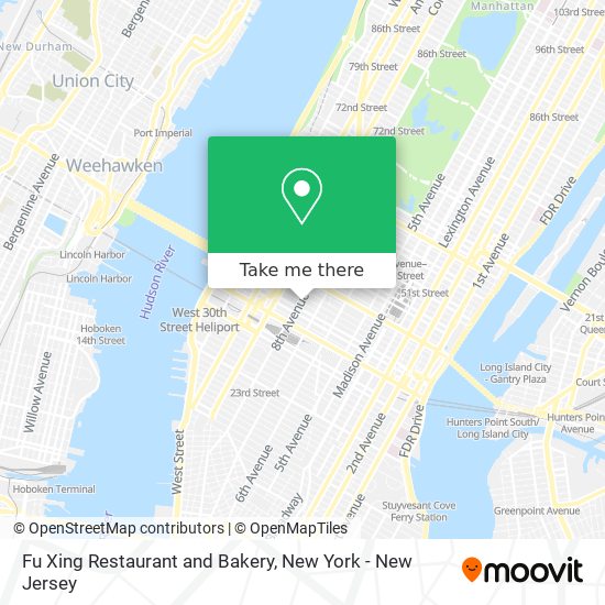 Mapa de Fu Xing Restaurant and Bakery