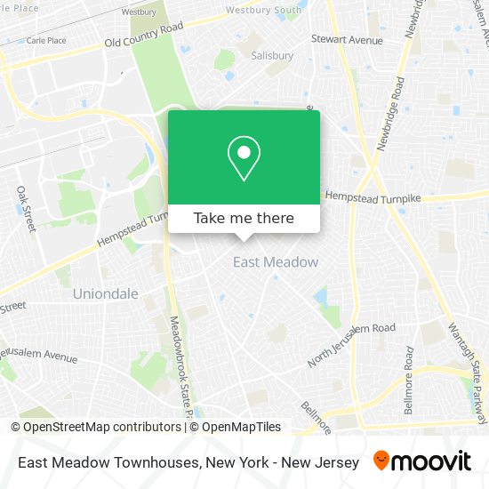 East Meadow Townhouses map