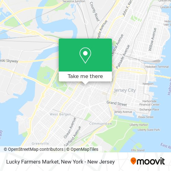 Mapa de Lucky Farmers Market