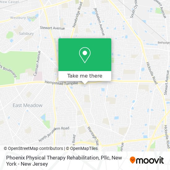 Phoenix Physical Therapy Rehabilitation, Pllc map