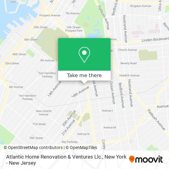 Mapa de Atlantic Home Renovation & Ventures Llc.