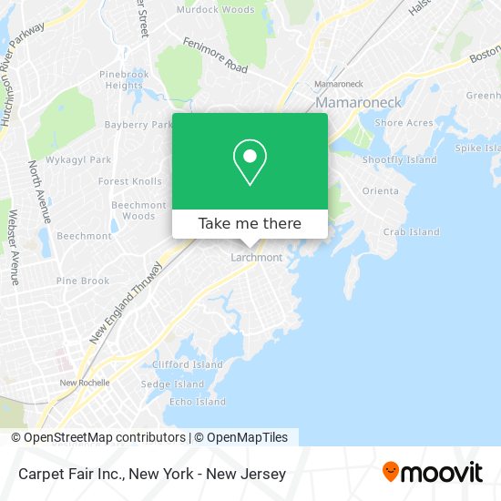 Carpet Fair Inc. map