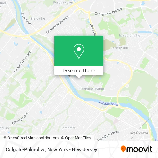 Colgate-Palmolive map