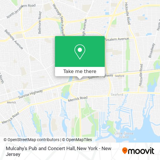 Mulcahy's Pub and Concert Hall map