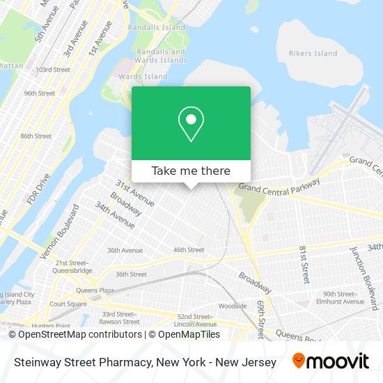 Steinway Street Pharmacy map