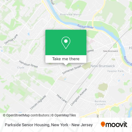 Parkside Senior Housing map