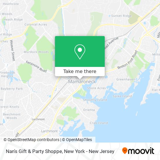 Mapa de Nan's Gift & Party Shoppe