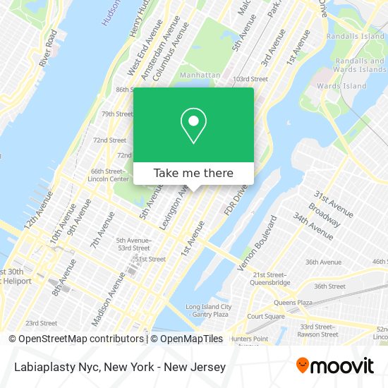 Labiaplasty Nyc map