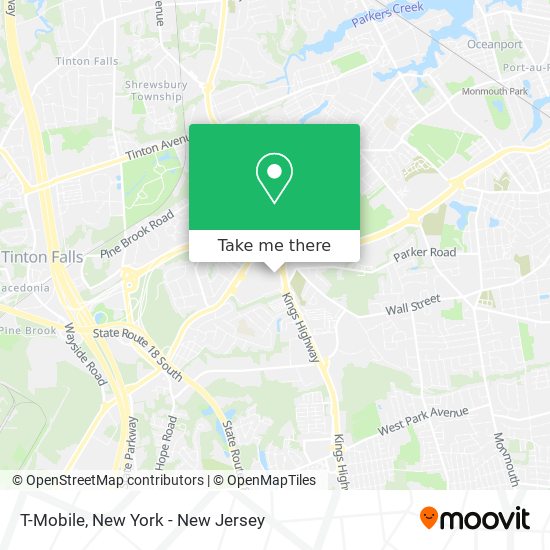 T-Mobile map