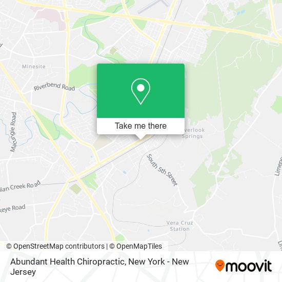 Abundant Health Chiropractic map