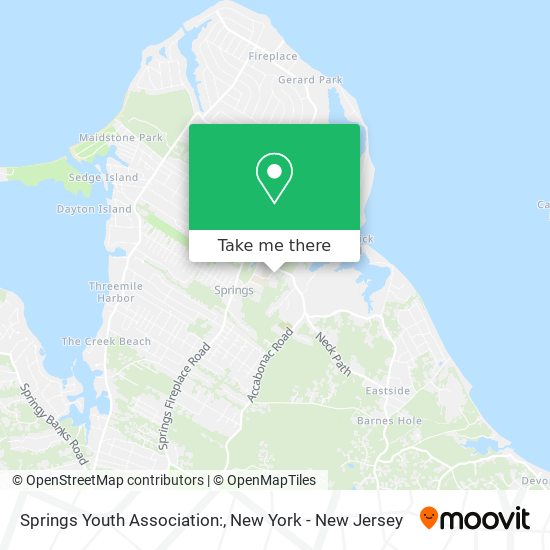 Mapa de Springs Youth Association: