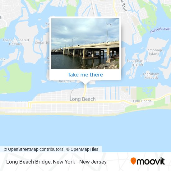Mapa de Long Beach Bridge