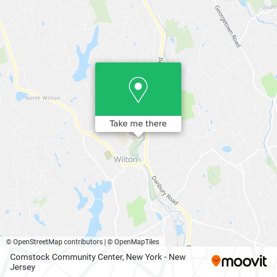 Comstock Community Center map