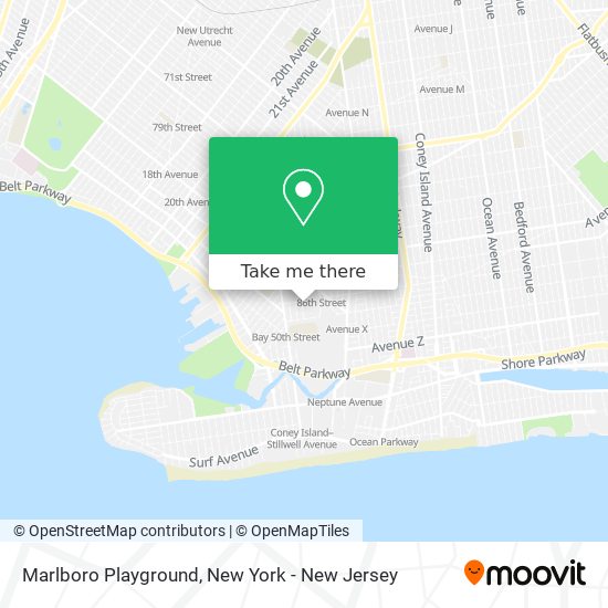 Marlboro Playground map