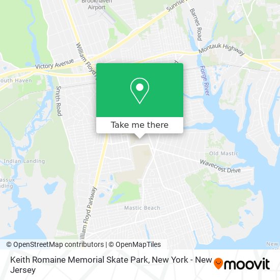 Mapa de Keith Romaine Memorial Skate Park