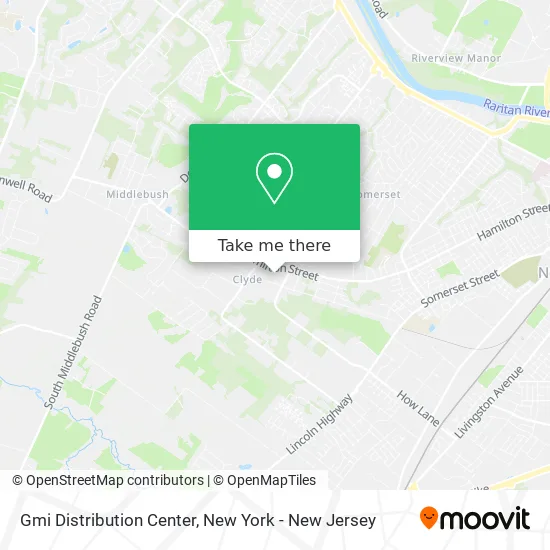 Gmi Distribution Center map