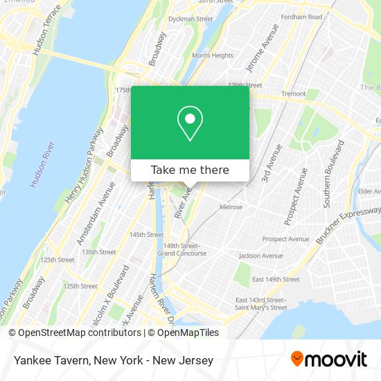 Mapa de Yankee Tavern