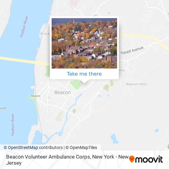 Mapa de Beacon Volunteer Ambulance Corps