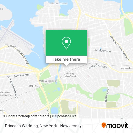 Princess Wedding map