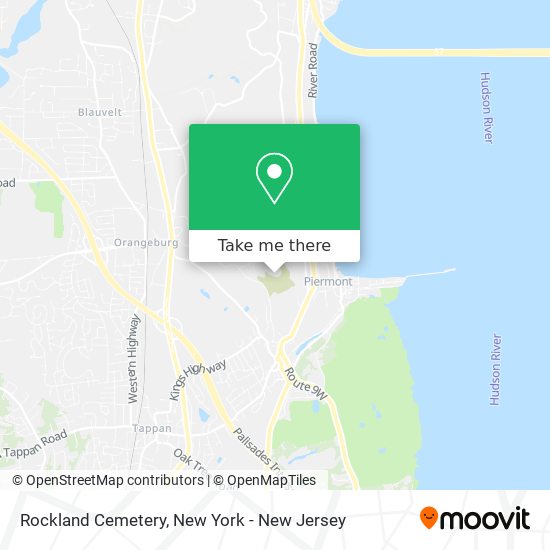 Rockland Cemetery map