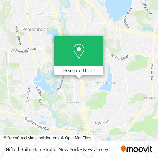 Gifted Suite Hair Studio map