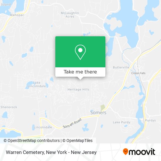 Mapa de Warren Cemetery