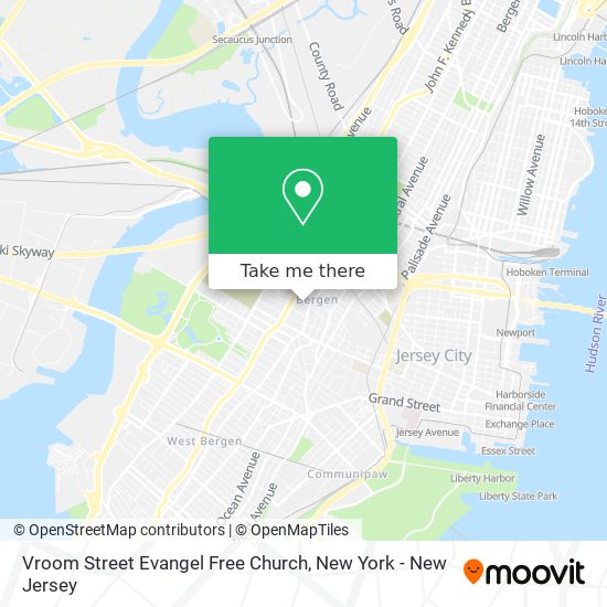 Mapa de Vroom Street Evangel Free Church