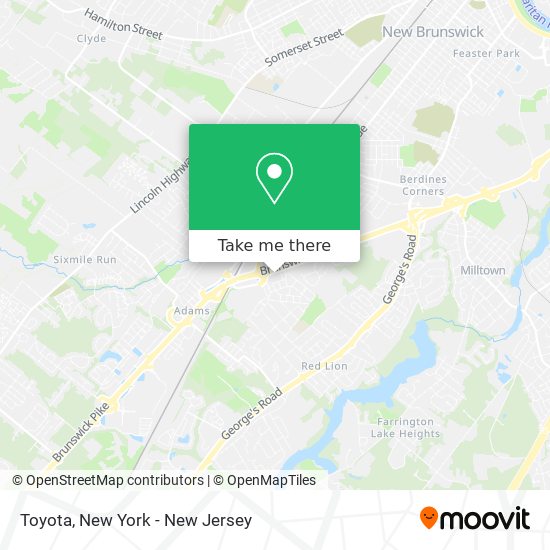 Toyota map