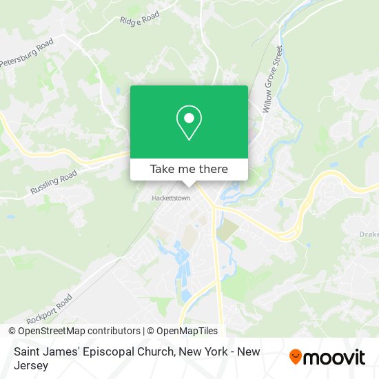 Mapa de Saint James' Episcopal Church