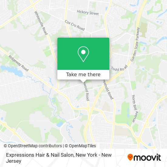 Expressions Hair & Nail Salon map