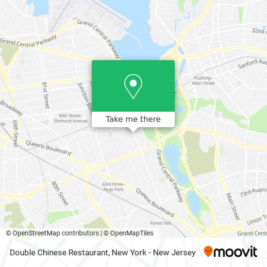 Double Chinese Restaurant map