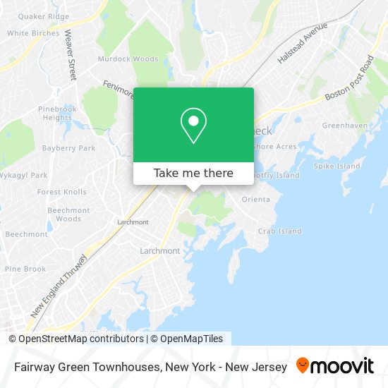 Mapa de Fairway Green Townhouses