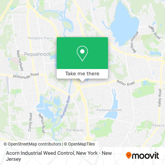 Acorn Industrial Weed Control map