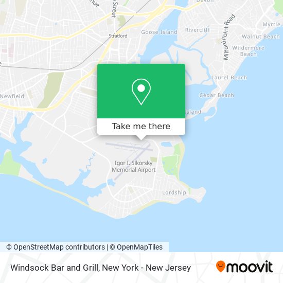 Windsock Bar and Grill map
