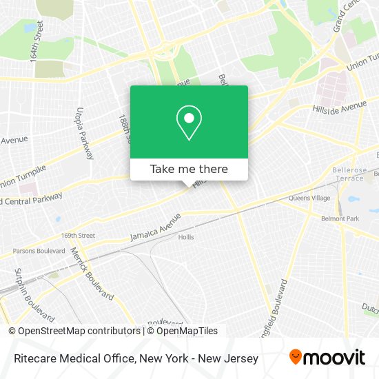 Ritecare Medical Office map