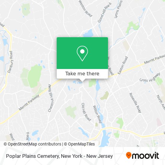 Poplar Plains Cemetery map