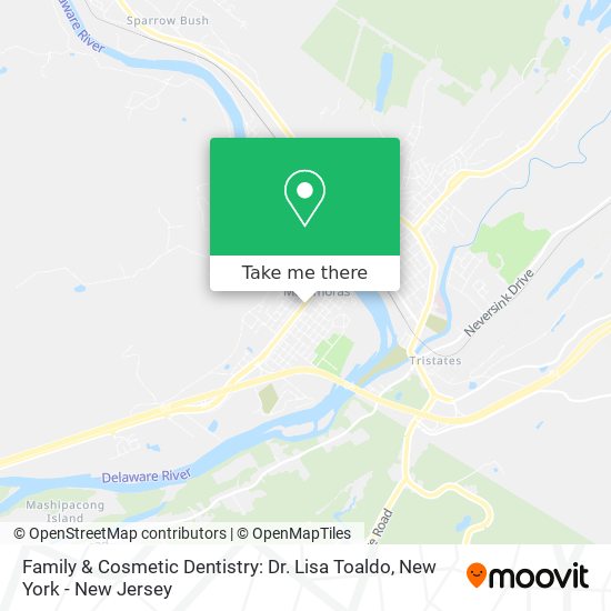 Family & Cosmetic Dentistry: Dr. Lisa Toaldo map