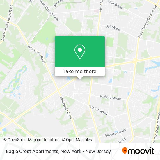 Eagle Crest Apartments map