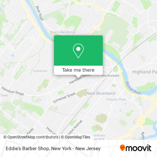 Eddie's Barber Shop map