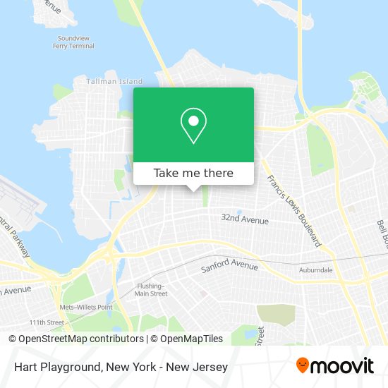 Hart Playground map