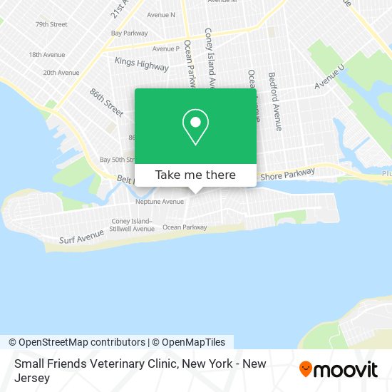 Small Friends Veterinary Clinic map